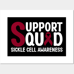 Support Squad Sickle Cell Awareness Posters and Art